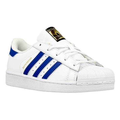 Adidas Superstar White,Blue