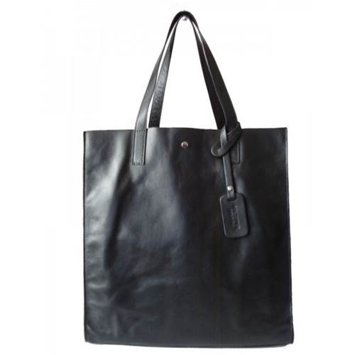 Handbags Vera Pelle Shopper Bag Genuine Leather A4