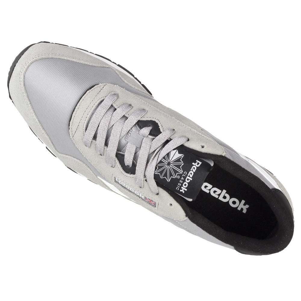 Reebok Classic Nylon Tracksuit Grey White Black AR2779 Mens Sneakers 