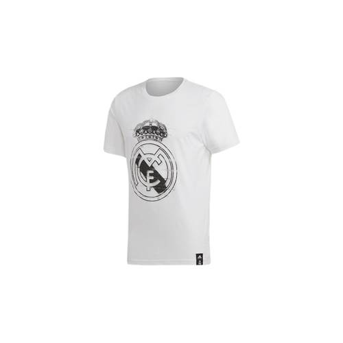 Adidas Real Madrid Dna Graphic Tee White