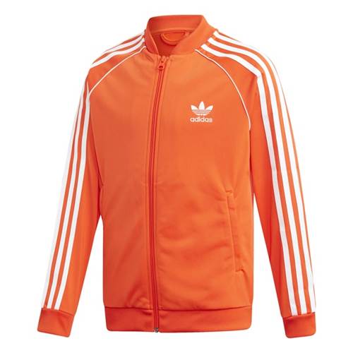 Adidas Sst Track Jacket White,Orange