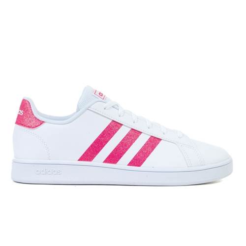 Adidas Grand Court K White,Pink