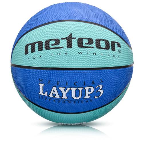 Ball Meteor Piłka Koszykowa Layup 3 Niebieska