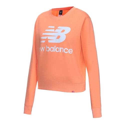 New Balance Essentials Crew Fleece Orange