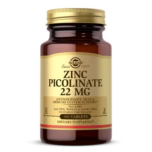 Dietary supplements Solgar Zinc Picolinate