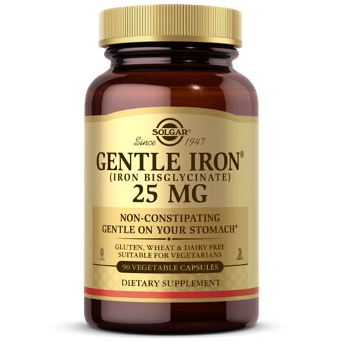 Dietary supplements Solgar Gentle Iron 25 MG