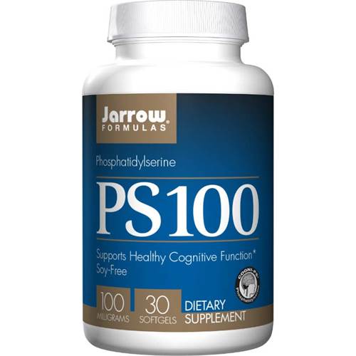 Dietary supplements Jarrow Formulas PS100 Phosphatidylserine 100 MG Soyfree