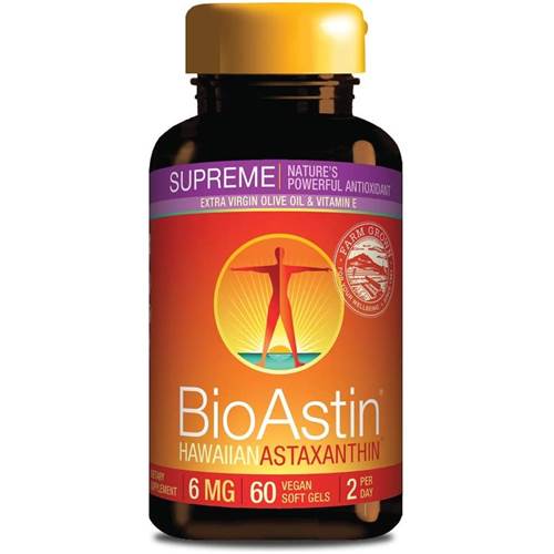 Dietary supplements Cyanotech Bioastin Supreme 6 MG