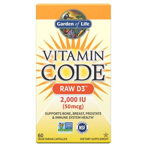 Dietary supplements Garden of Life Vitamin Code Raw D3