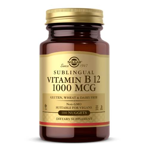Dietary supplements Solgar Vitamin B12 1000 Mcg