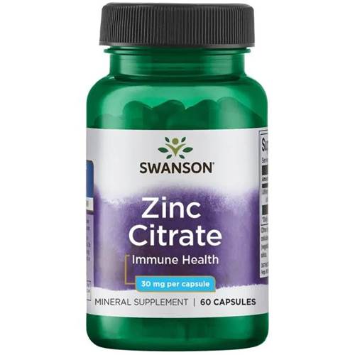 Dietary supplements Swanson Zinc Citrate 30 MG
