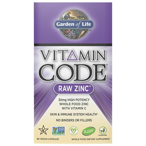 Dietary supplements Garden of Life Vitamin Code Raw Zinc