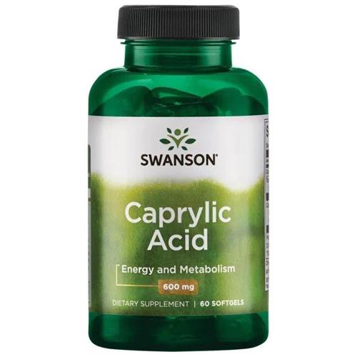 Dietary supplements Swanson Caprylic Acid 600 MG
