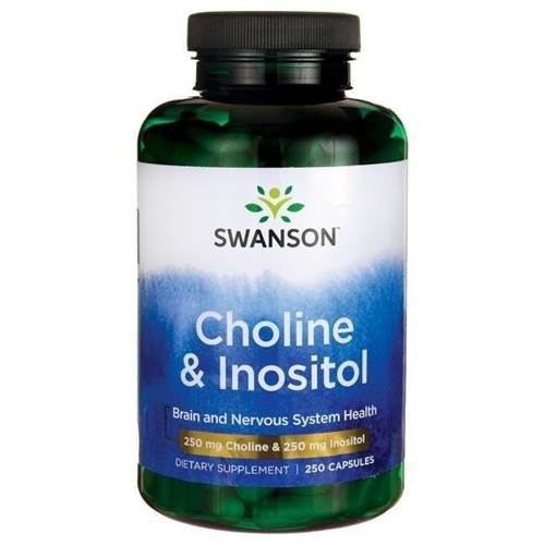 Dietary supplements Swanson Cholina Inozytol