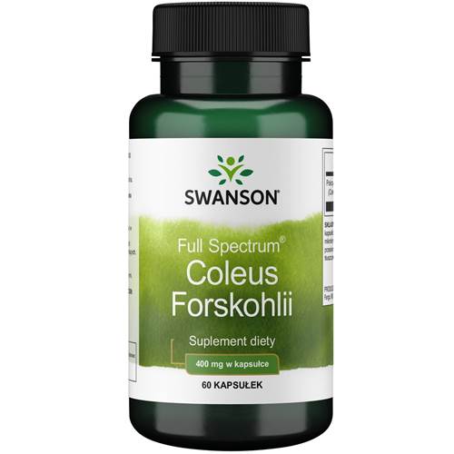 Dietary supplements Swanson Full Spectrum Coleus Forskohlii 400 MG