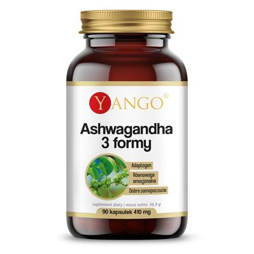 Dietary supplements Yango Ashwagandha 3 Formy