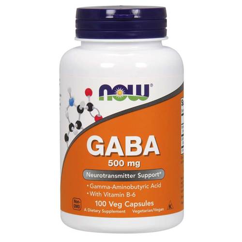 Dietary supplements NOW Foods Gaba 500 MG
