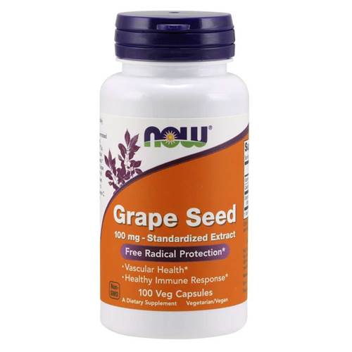 Dietary supplements NOW Foods Grape Seed 100 MG