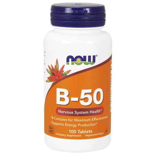 Dietary supplements NOW Foods Witamin B50
