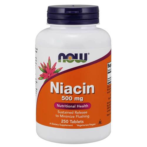 Dietary supplements NOW Foods Niacin 500 MG