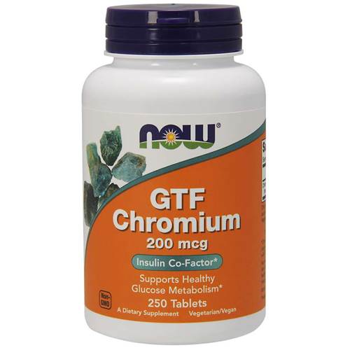 Dietary supplements NOW Foods Gtf Chromium Chrom
