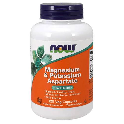 Dietary supplements NOW Foods Magnesium Amp Potassium Aspartate