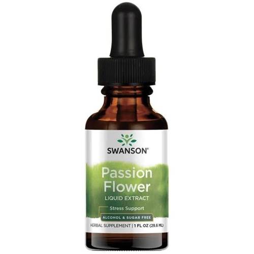 Dietary supplements Swanson Passion Flower Liquid Extract 296 ML