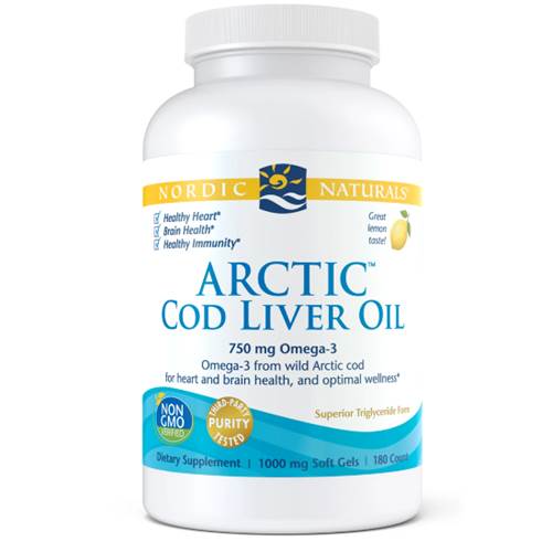 Dietary supplements NORDIC NATURALS Arctic Cod Liver Oil Lemon