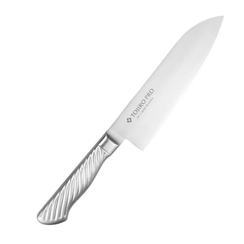 Knives Tojiro Pro VG10 17 CM Nóż Santoku ZE Stali Nierdzewnej
