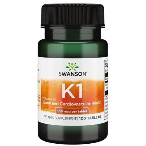 Dietary supplements Swanson Vitamin K1 100 Mcg
