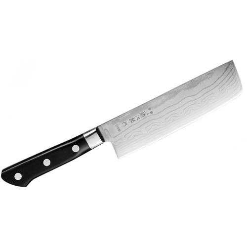 Knives Tojiro Cut 16 CM Czarny Nóż Nakiri ZE Stali Nierdzewnej