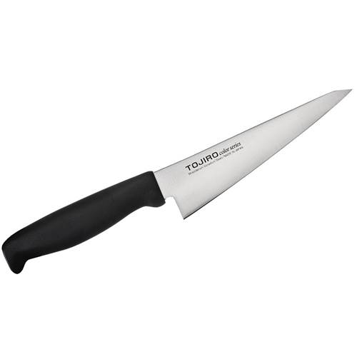 Knives Tojiro Color 15 CM Czarny Nóż DO Wykrawania ZE Stali Nierdzewnej
