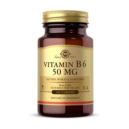 Dietary supplements Solgar Vitamin B6 50 MG