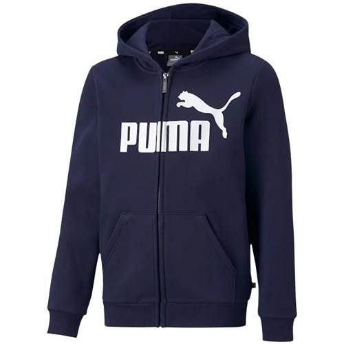Sweatshirt Puma Ess Big Logo FZ Hoodie JR