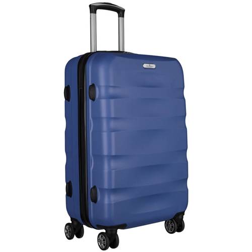 Suitcase Peterson Walizka Podróżna Ptn 5806-w-m Niebieska M