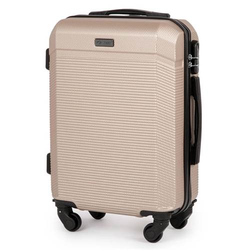 Suitcase Solier Walizka Podróżna Mała Abs Stl945 Szampan 20