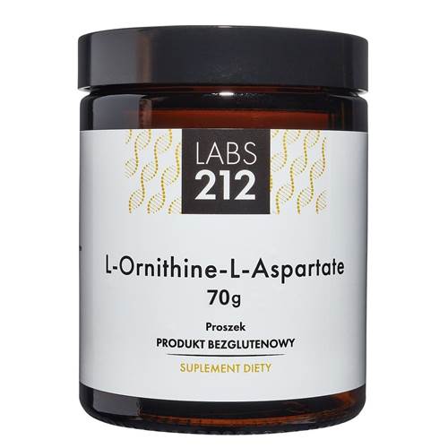 Dietary supplements Labs212 Lornithine L Aspartate 70 G