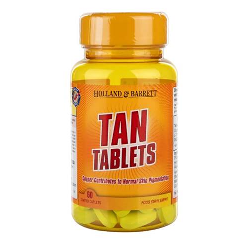 Dietary supplements Holland & Barrett Tan Tablets