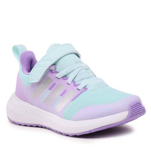 Adidas FortaRun 2.0 Cloudfoam Elastic Lace Top Strap Shoes Light blue,Violet