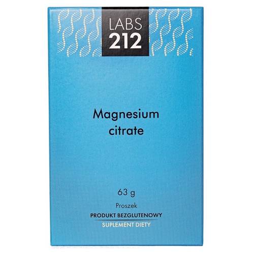 Dietary supplements Labs212 Magnesium Citrate