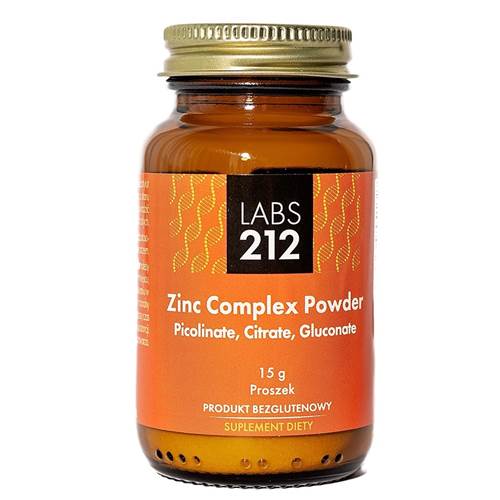 Dietary supplements Labs212 Zinc Complex Powder Picolinate, Citrate, Gluconate